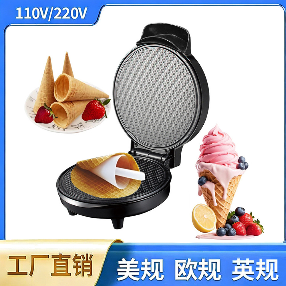 RAF transfronterizo 3 - en - 1 máquina de desayuno de waffles donut sándwich filete pan electromecánico galleta de torta horno de tostadora image 5