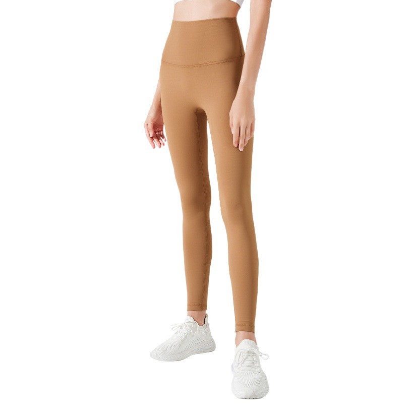 Pantalones de tiburón de terciopelo más europeo y americano ropa exterior de mujer pantalones de yoga ajustados Otoño e Invierno polainas vientre contracción deportes yoga pantalones Barbie