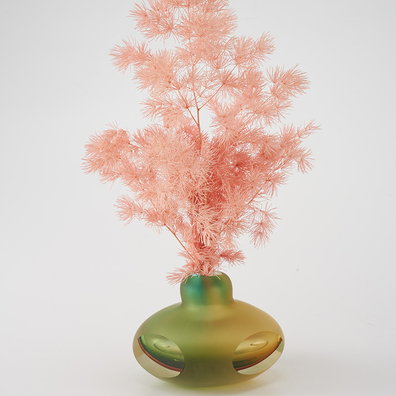 Fireless Aromatherapy Dried Flower Big Belly Aromatherapy Bottle Essential Oil Bottle Crystal Glass Empty Aromatherapy Bottle Indoor Decoration Photo Props