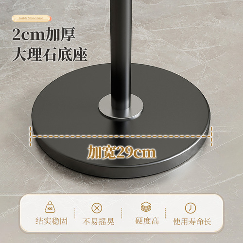 Light luxury coat rack, bedroom floor-standing clothes rack, home living room clothes storage rack, simple, small clothes rail that does not occupy space