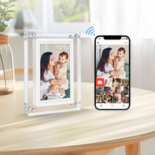 源头工厂5寸亚克力Frameo云相框WiFi数码相框32GB内存智能相册
