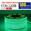 5730-120 Beads oblique double row [Green light]