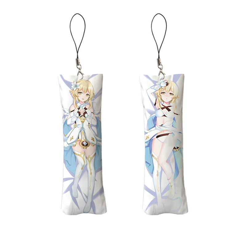 [小抱枕钥匙扣迷你挂件Mini Dakimakura魈钟离八重子书包挂件] → мини-подушка брелок ключей маленький подвесной брелок рюкзачок