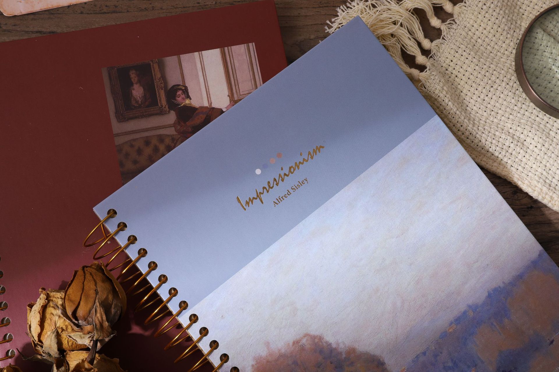 5347     16K横线线圈本（海岸小镇的傍晚）  (1