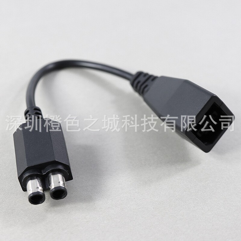 Suitable for Xbox360 Power Cord Conversion Cable, Thick Model to Slim Model Power Converter, Xbox360 Connection Cable