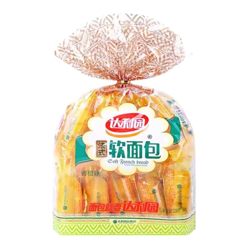 达利园法式软面包200g/360g奶香橙代餐美味手撕面包早餐糕点零食|undefined