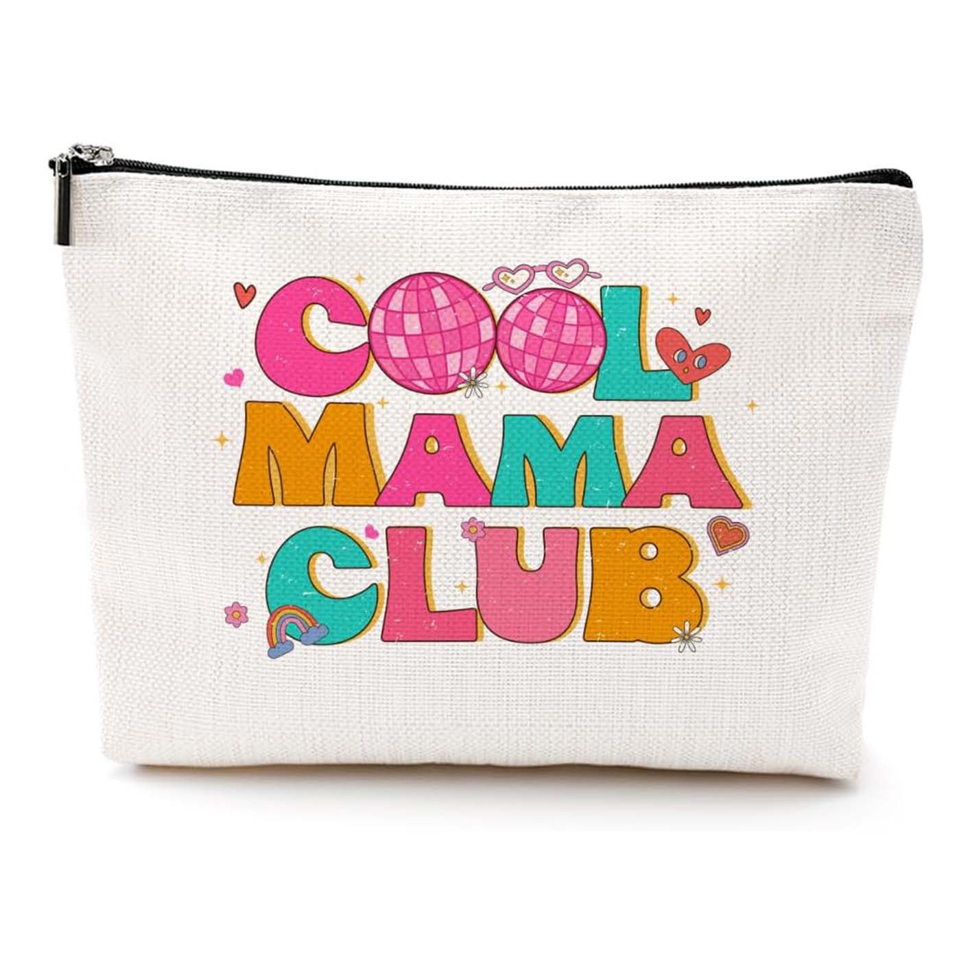 Bolsa de maquillaje de damas transfronteriza de Amazon NANA bolsas de maquillaje de patrón creativo bolsas de almacenamiento de lino bolsa de cremallera impermeable