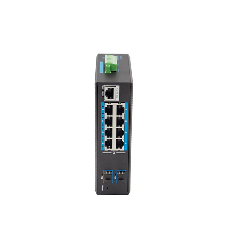 Сетевой коммутатор промышленного уровня Nangu Network Management, 2 Гбит/с, 8 100М электрических SFP интерфейсов, молниезащита DNI руководство