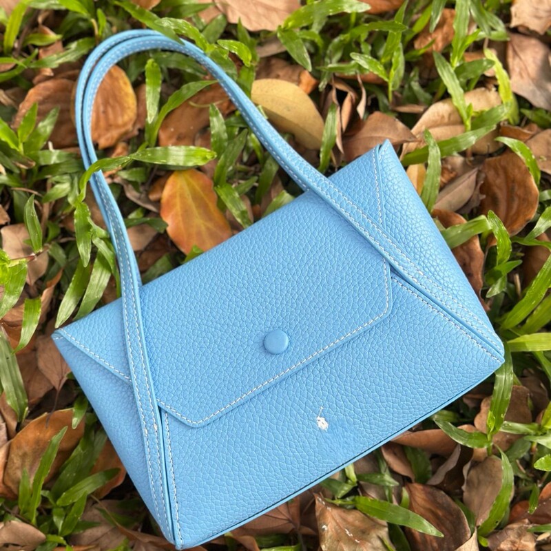 Ralph Polo Play Mini Genuine Leather Envelope Bag, American Old Money Style Handbag, Minimalist Relaxed Cowhide Underarm Bag Ralph Polo Play Mini Genuine Leather Envelope Bag, American Old Money Style Handbag, Minimalist Relaxed Cowhide Underarm Bag