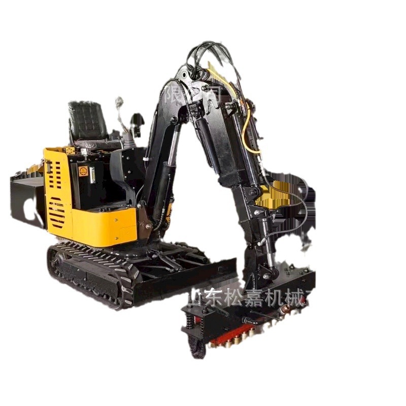 Equipo de corte de pelo para la renovación del suelo de la pared de puente reforzada máquina de corte de pelo de túnel tipo conductor