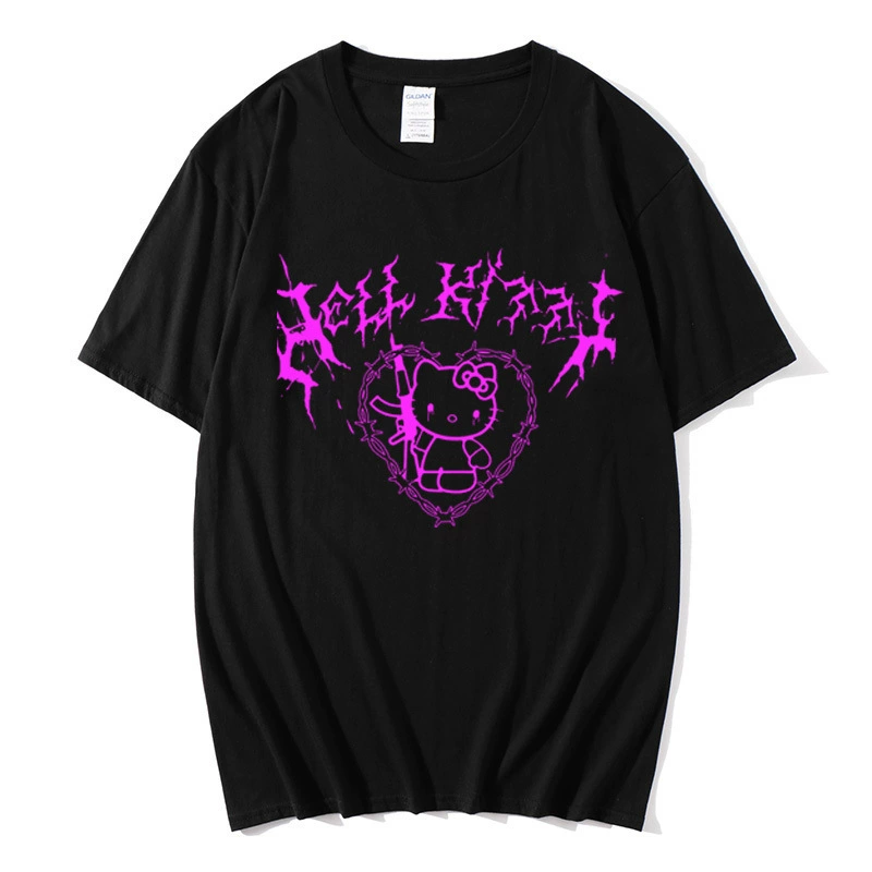 Cotton summer T-shirt, 2023, oversize
