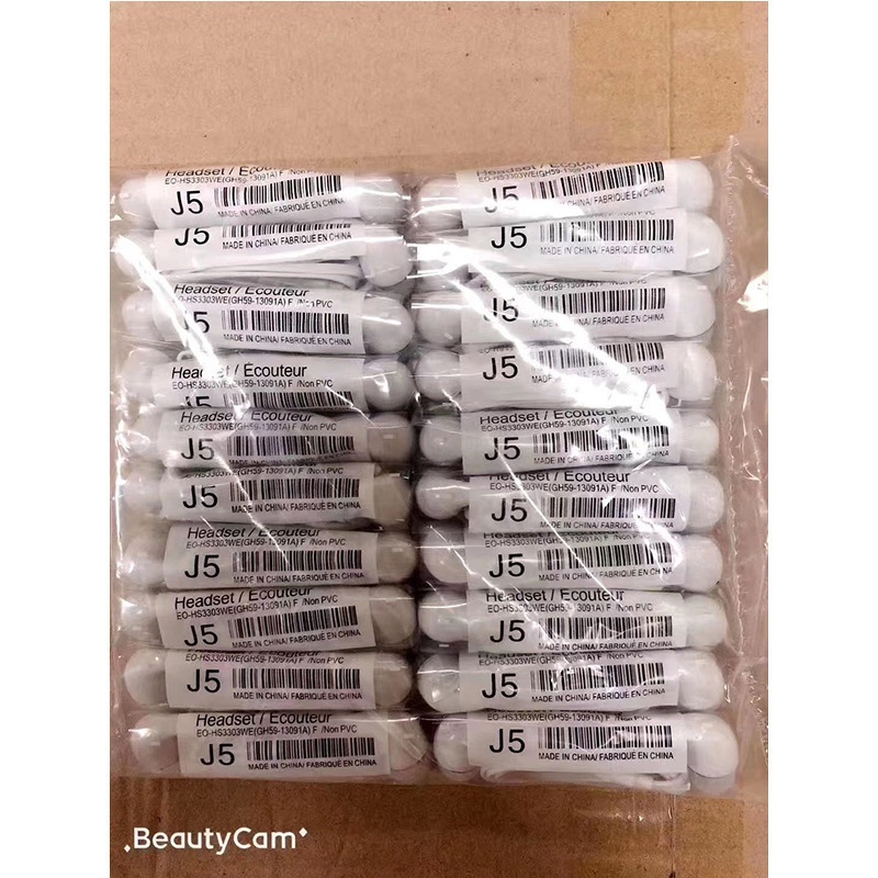 適用於三星S4手機彩色耳機J5 9500手機線控調音 J5入耳式耳機工廠