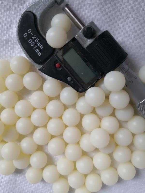 高耐磨实心塑料滚珠 PA PA66尼龙塑料球 2.5mm4.763mm塑料球
