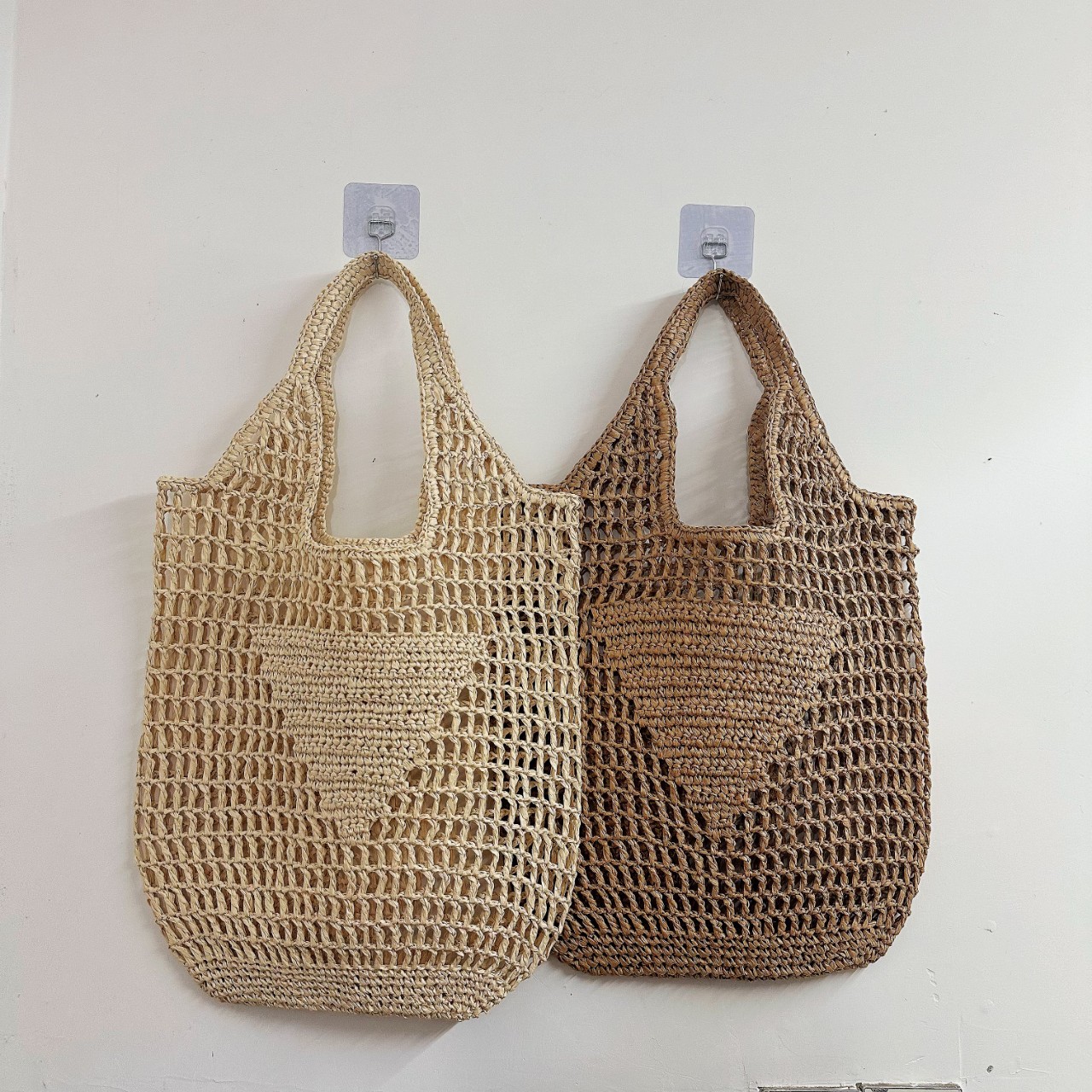 刺绣新款字母刺绣编织包一件代发单肩手提女士包手工编织包