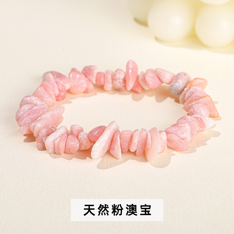 Organic bracelet natural stone