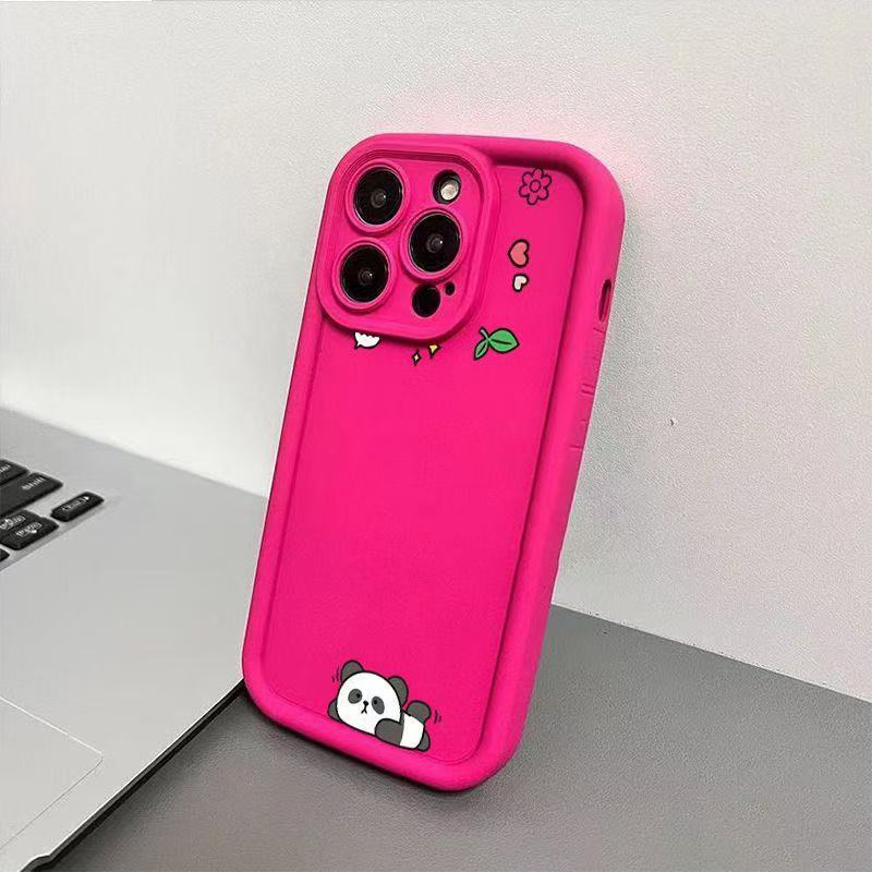 Pareja linda aplicable iphone16pro funda para teléfono móvil Apple 15 anti-caída 14 dibujos animados 13promax nuevo 12x
