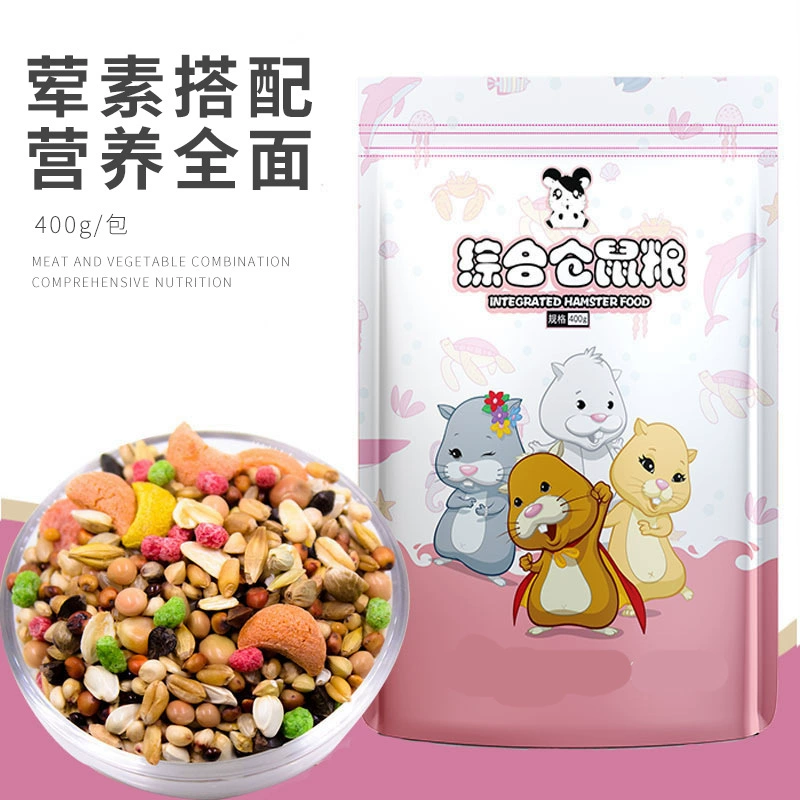 Зерно хомяка 400 г Основной пищевой корм Питание Зерно Хомяк Зерно Морепродукты Зерно Хомяк Зерно оптом