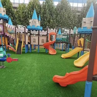 Plastic Lawn Artificial Turf Mesh Cloth Thickeneded Wear-Resistant Simulated Lawn Urumqi Direct Sales Artificial Thatch