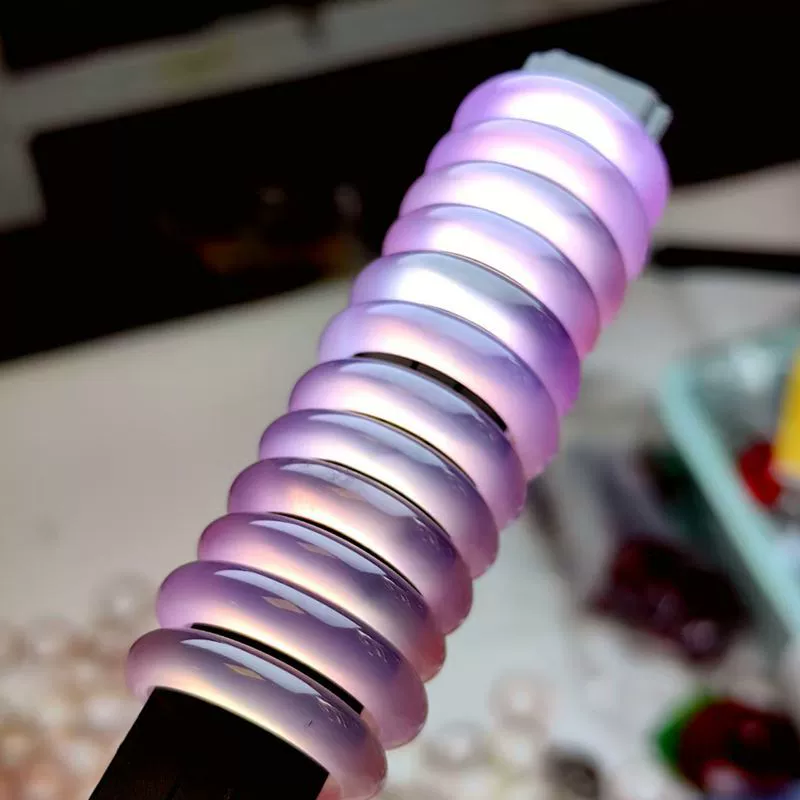 Мадагаскарское кольцо с ледяным порошком, кольцо с агатом, браслет, кольцо для бега, аксессуары для прямой трансляции, подарок для хранения, оптовая продажа