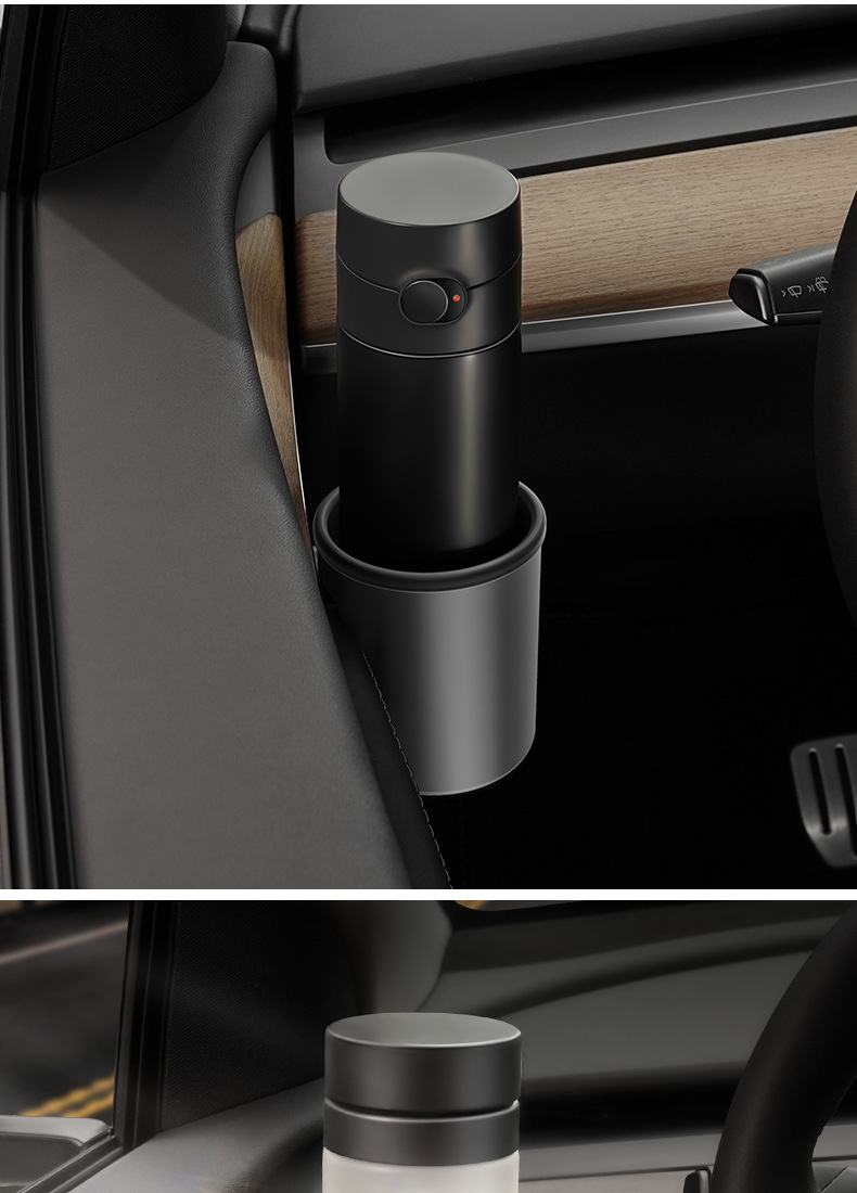 Suitable for Tesla Yl New Version Model 3/Y Door Cup Holder Storage Box Special Cup Holder Accessories