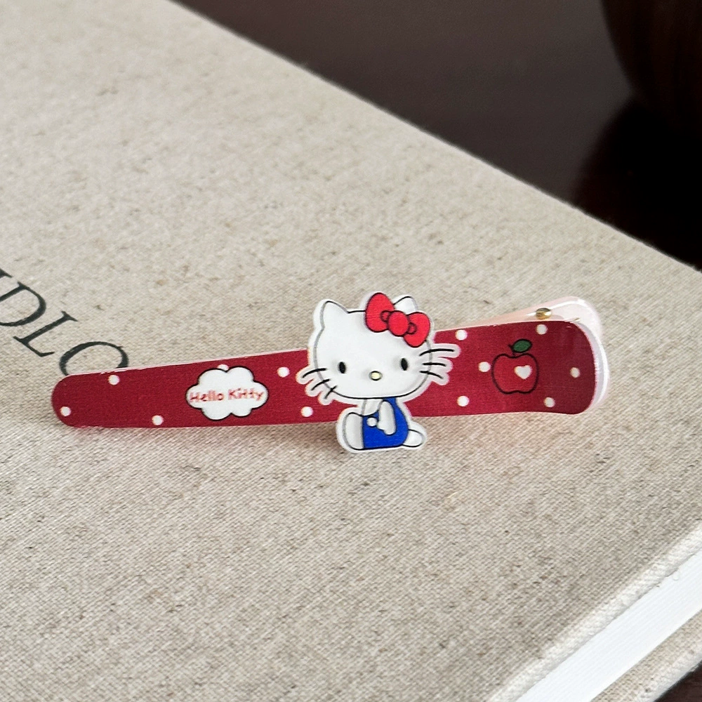 Заколка для волос (Hello Kitty) 12 см, милая Cartoon прическа, украшение в ассортименте цветов