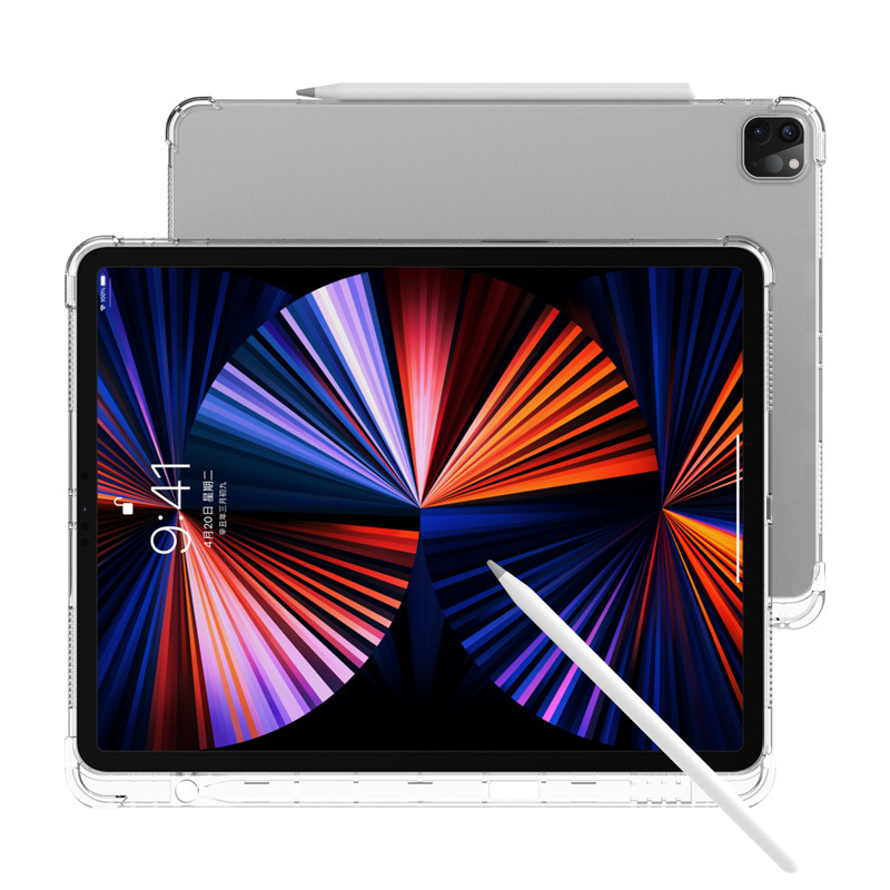 Suitable for Apple ipad Four Corner Thickened Airbag Anti-fall Transparent Protective Shell with Pen Slot Air5 Pro11 10.2