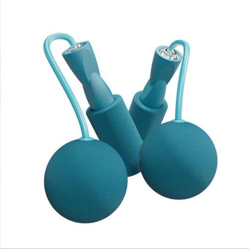 Cordless skipping weight-bearing ball fitness weight loss exercise weight-bearing model slimming professional fat burning cordless thick ball skipping rope