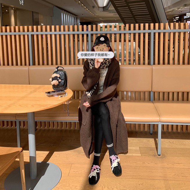 Versión de cuero de vaca ~ cuero real aumentando la altura de los zapatos deportivos de mujer zapatos casuales de suela gruesa de dos cordones zapatos de plancha