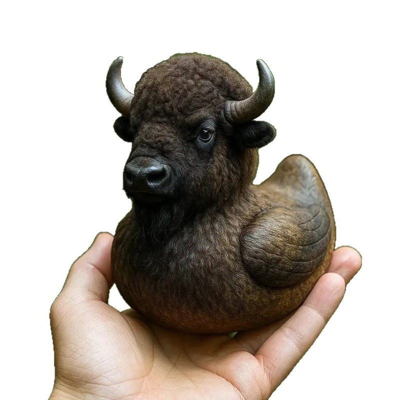 国境を越えた新しい「野生動物の驚異」アヒルコレクションアヒルの装飾品ギフト|undefined