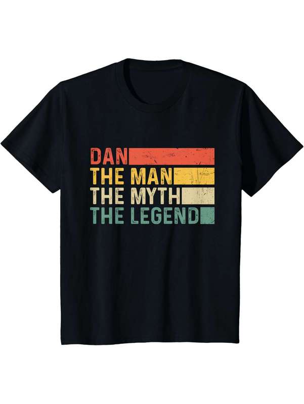 ダン・ザ・マン・ザ・ミス・ザ・レジェンド ヴィンテージ ギフト ダン Tシャツ|undefined