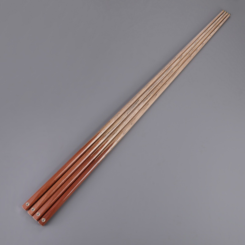 厂家台球杆通杆一体叉杆145CM桌球杆中式黑8八九球配件用品叉杆