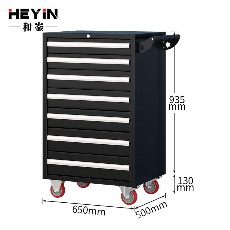 Carro de herramientas multifuncional carro pequeño taller móvil de reparación de automóviles gabinete carro de herramientas de hardware de hierro carro de mano