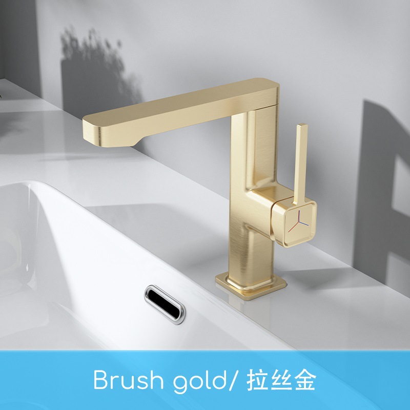 Uno por uno baño galvanoplastia cascada de plata pantalla digital Cuenca del grifo caliente y fría baño hogar lavabo grifo lote