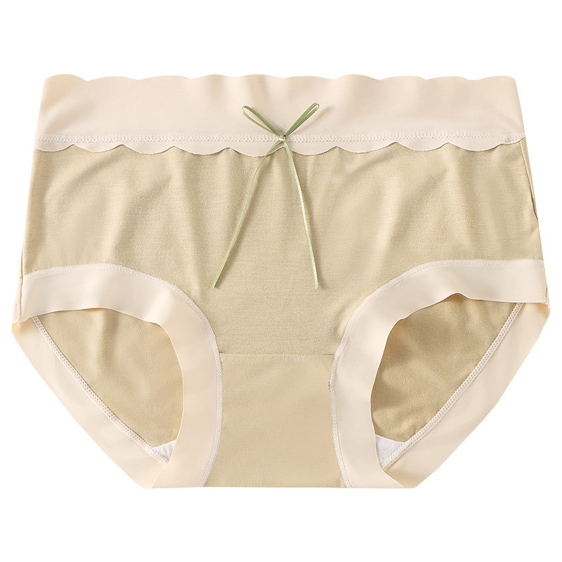 Ropa interior femenina modal puro algodón transpirable entrepierna chica japonesa triángulo shorts cabeza sin costuras más tamaño ropa interior mujeres