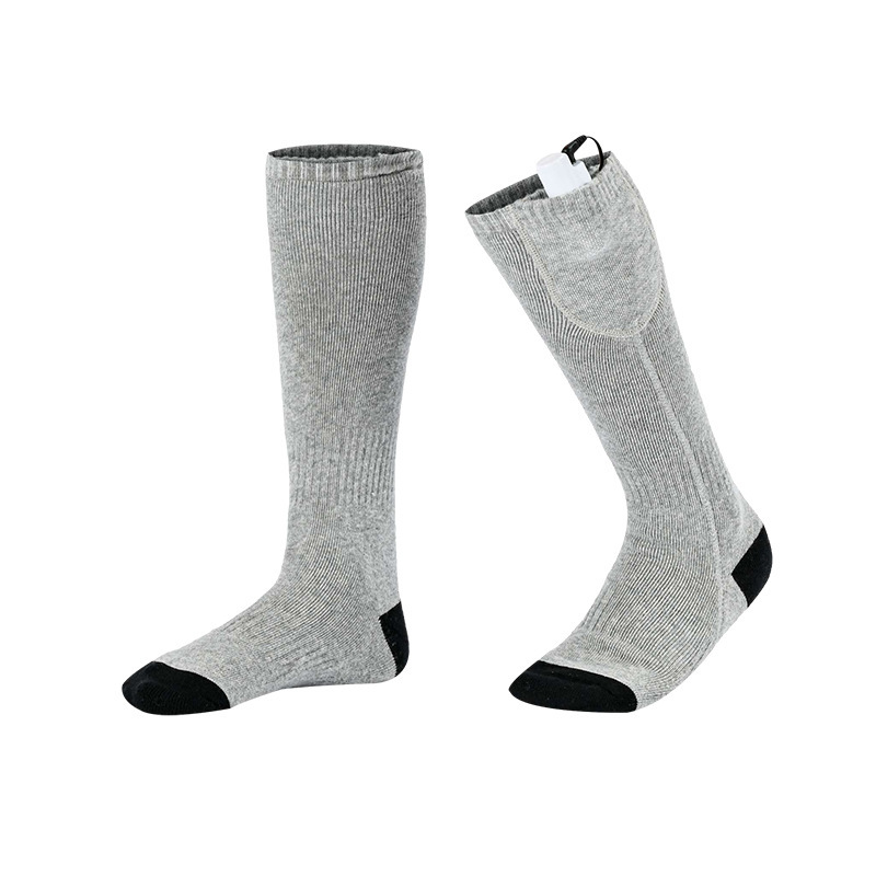 Winter Warm Socks for Men and Women, Heated Ski Stockings, Foot Warmers, Electric Heating, Cold-Resistant Electric Heating, Outdoor Warm Heating Socks