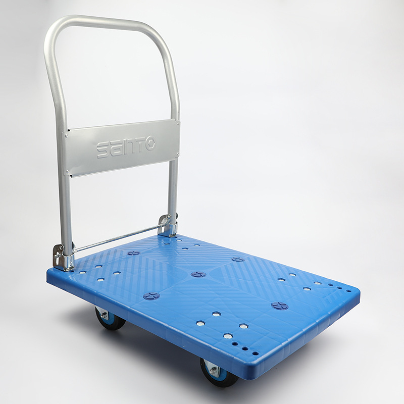 赛拓 静音款手推车-蓝色款 承重150kg 2184