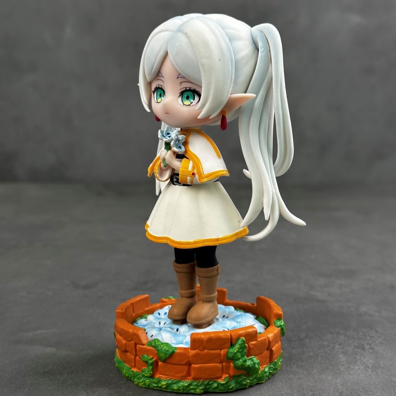 릴리의 귀여운 마법의 자금 조달 소녀 FEILUN의 Q 버전 스탠딩 자세 릴리의 수제 모델 장식품