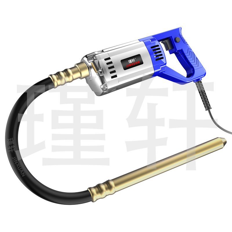 Jinxuan pequeño vibrador de hormigón portátil vibrador de hormigón de sitio de construcción vibrador de cemento 220V monofásico