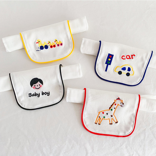 ins new Korean version baby cotton gauze sweat towel Japanese sweat towel baby pad sling kindergarten children sweat towel