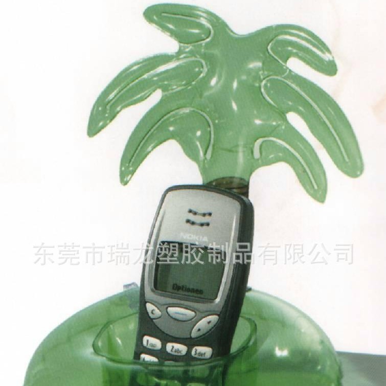 Manufacturers Pvc Inflatable Coconut Tree Phone Holder Inflatable Toy Sofa Specializing in the Production of Vivid Image