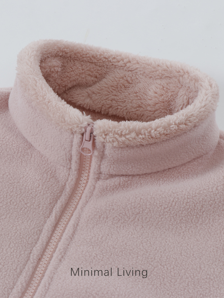 Niños chaleco de terciopelo engrosado otoño invierno uniformes calientes artefactos de niños padres niñas hombros de abrigos sin mangas calientes
