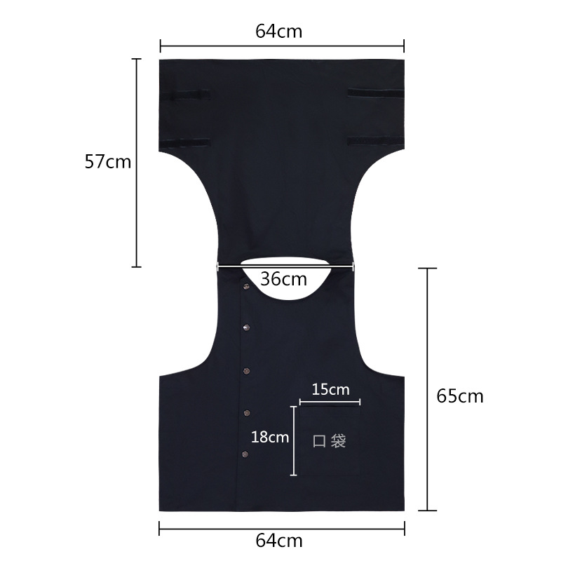 Amazon lona delantal chaleco de trabajo abrigo de mujer café leche tienda de té delantal de cocina impresa logo