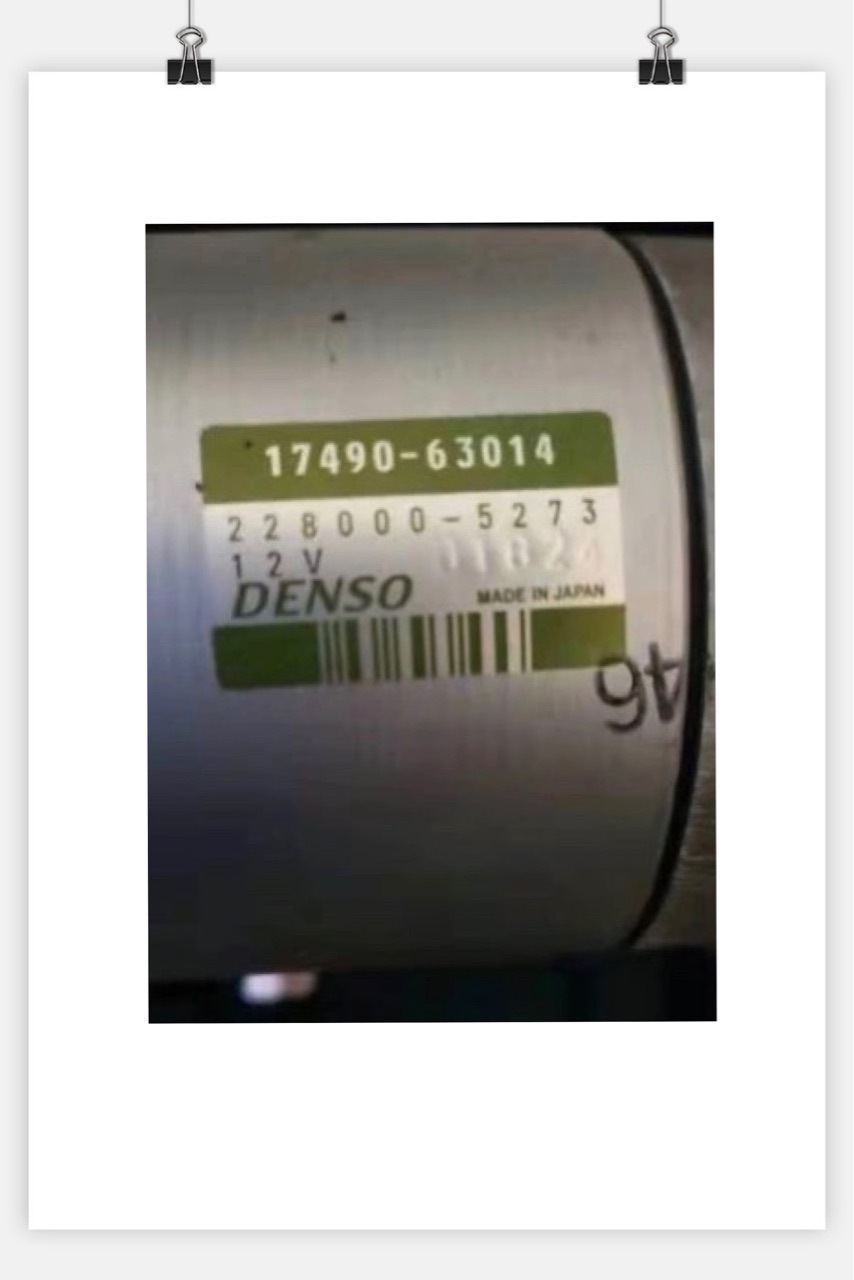 Jiubaotian 228000-5273 starter motor 17490-63014 starter motor