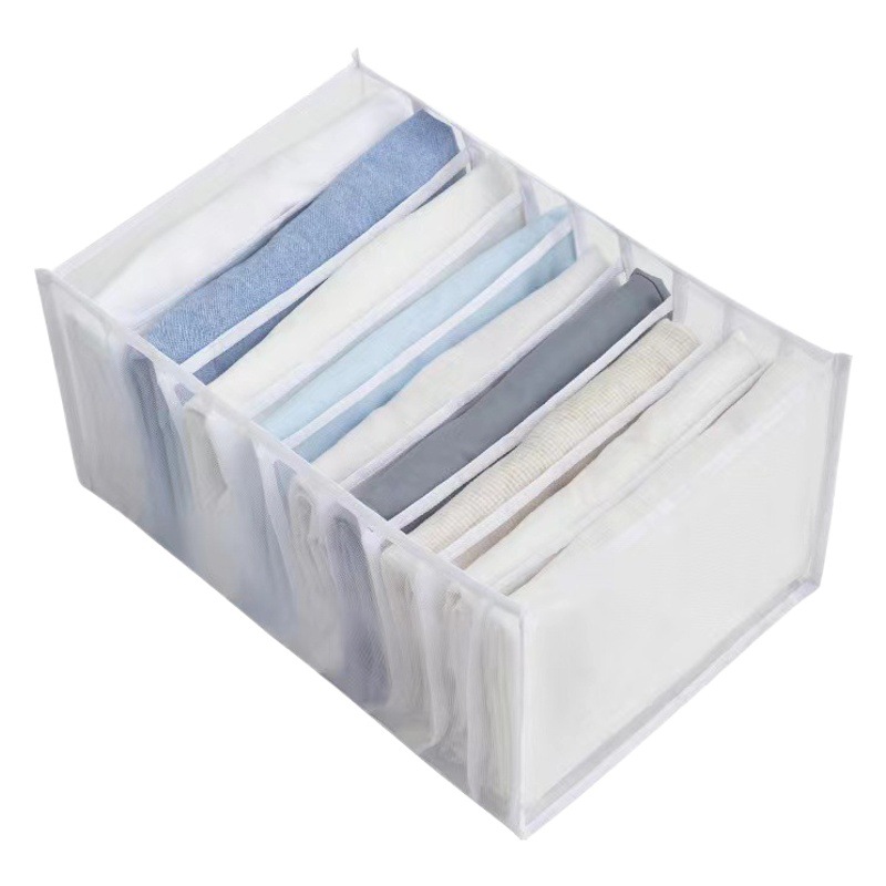 Caja de almacenamiento plegable transfronteriza, sujetador de almacenamiento de ropa interior, bragas, caja de almacenamiento de calcetines, bolsa de separación de ropa, caja de jeans