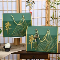 Подарочная коробка Dragon Boat Festival, упаковочная коробка для рисовых пельменей, национальный трендовый стиль, горячее тиснение, иллюстрация, дизайн, производитель, готовый склад, оптовая продажа, подарочная коробка для рисовых пельменей