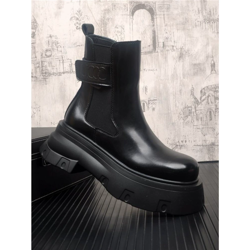 Martens, warm chelsea, keep warm trend low boots, genuine leather