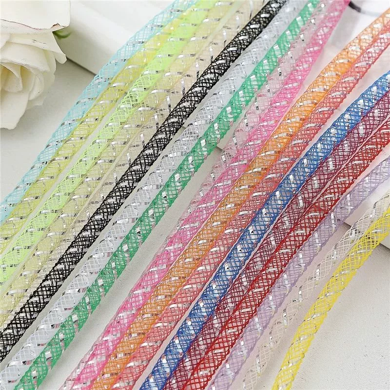 4/8 мм красочный эластичный сетчатый ремень, праздничная одежда, аксессуары, головной убор, обучающие аксессуары для малышей, игрушки «сделай сам»