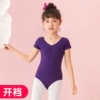Eggplant Purple Bodysuit-Short Sleeve