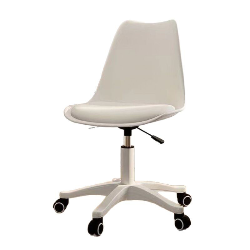 Silla de computadora, silla de oficina confortable, silla de maquillaje de dormitorio, silla giratoria simple, silla de tulipanes