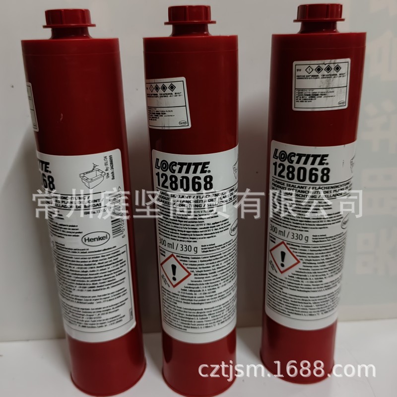 汉高乐泰128068慢固化半柔性平面密封胶法兰密封厌氧胶水300ML